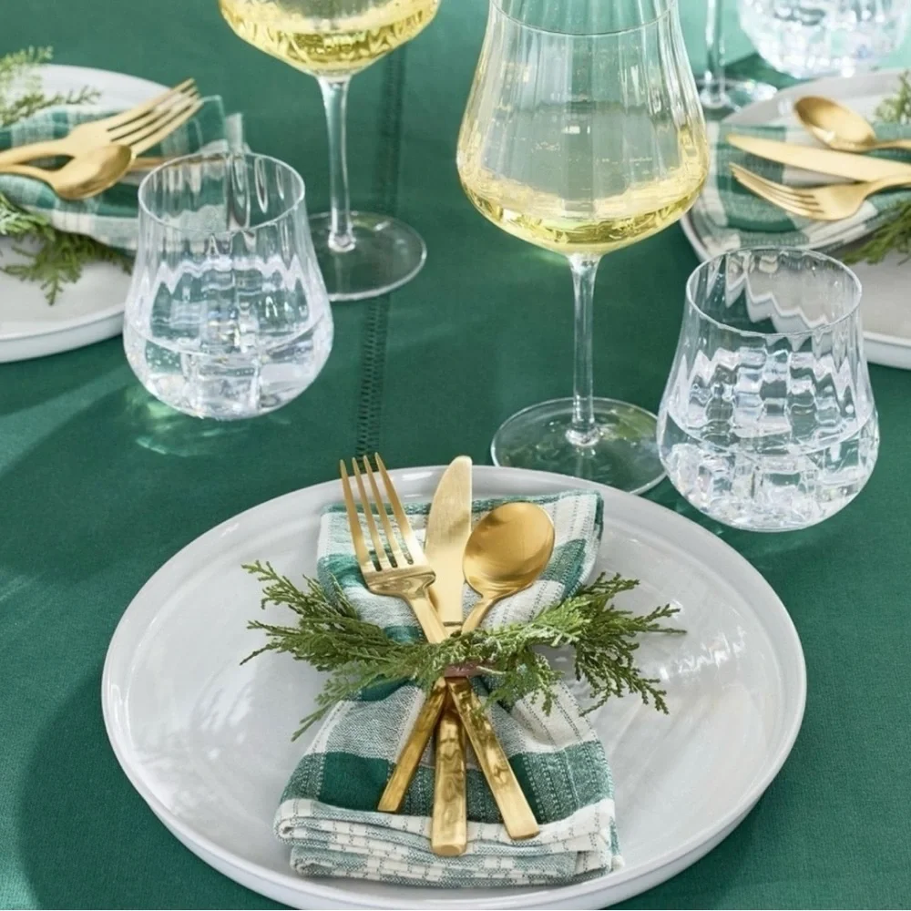Hearth & Hand Green Holiday Wreath Napkin Rings Set Of 4 Christmas Target 2025